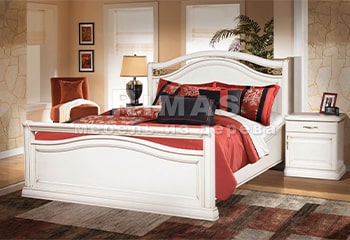 Полутороспальная кровать из сосны «Грация»