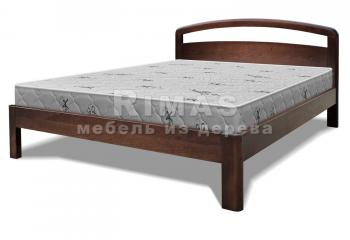 Кровать с ящиками из дуба «Катания Лайт»