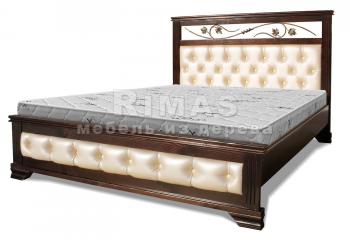 Двуспальная кровать из бука «Лозанна»