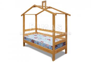 Детская кровать из сосны «Домик»
