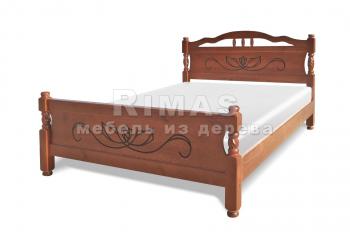 Двуспальная кровать из бука «Фоджа 1»
