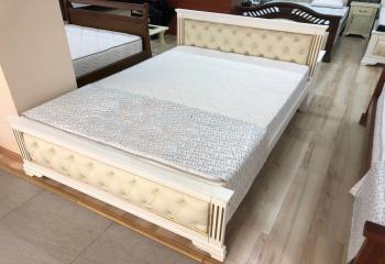 Полутороспальная кровать из сосны «Серре (мягкая)»