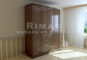 Шкаф для одежды из сосны «Милан 44»